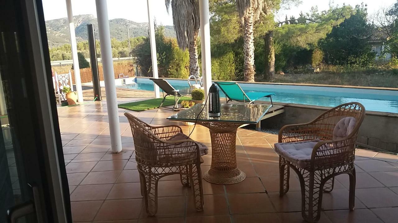 Villa los Angeles avec Piscine privée Sant Mateu  Exterior foto